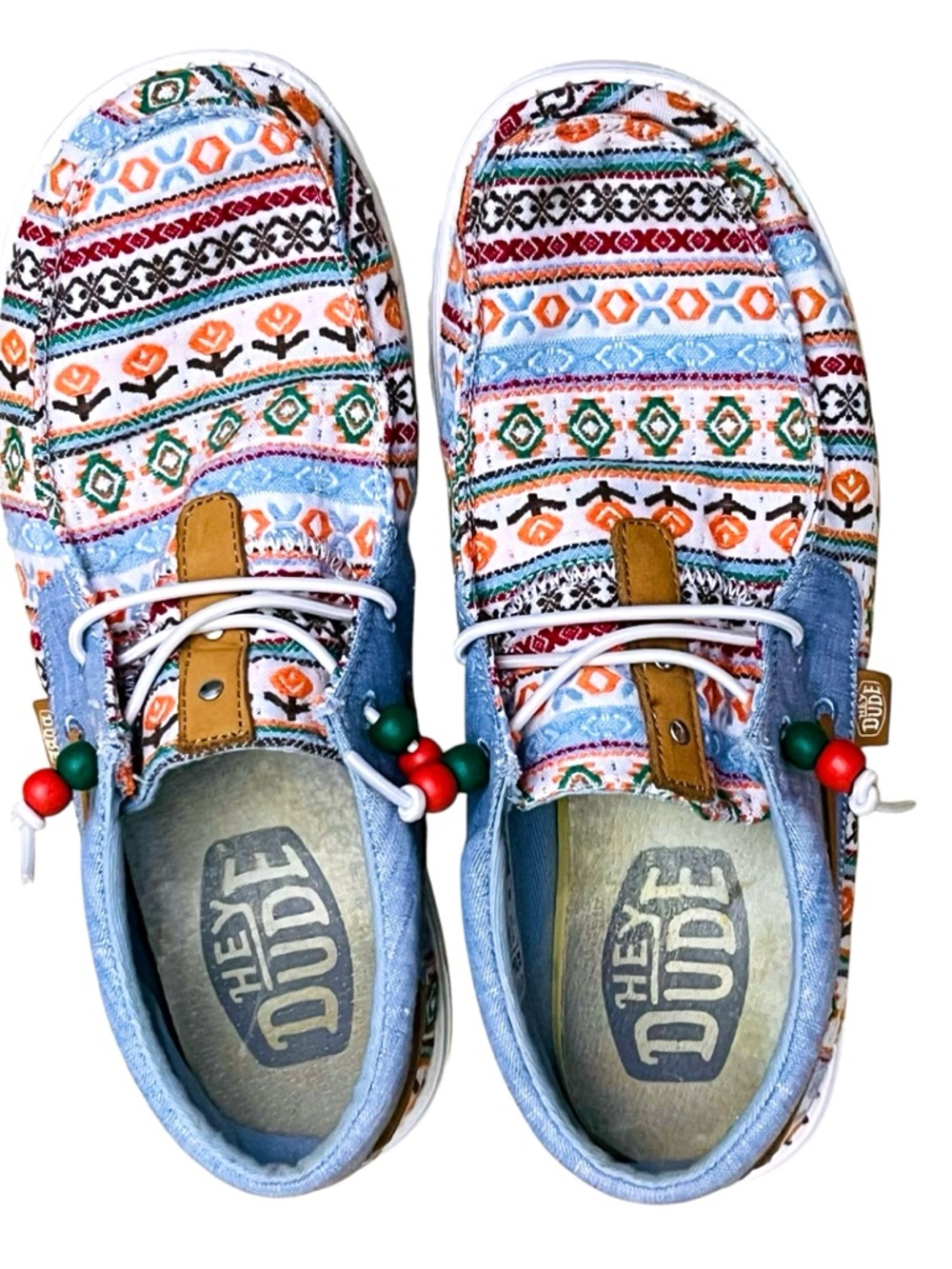 Hey Dude Women's Boho Ellie Festival Valley Slip On Shoes Sz 8 - Picture 6 of 10